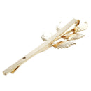 1pc Fashion Leaves Golden Metal Punk Hairpin Hair Clip