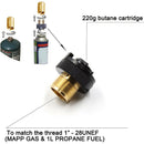 OutdoorCanister Converter Camping Hiking Copper Gas Refill Adapter High Quality
