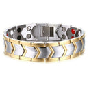 Healthy Magnetic Therapy Bio Bracelet Men Jewelry New Fashion Energy Magnet I9Q2