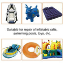 Patch Canoe Boat Kit Kayak 4PCS PVC Inflatable for Raft Glue Tools Set Repair