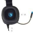 Sades Sa818 Computer Gaming Headphones Pc Gamer Headset For Ps4 New Xbox On G5M8