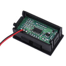 2 Pcs Car Motor 0.56'' LED Digital Volt Meter Voltage Voltmeter DC5-120V