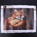 Diamonds Embroidery Animal Fox Round DIY Diamond Painting Cross Stitch Home