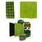 2Pcs  Garden Plant Wall Hanging Grow Bag Sack 72 Pockets And 18