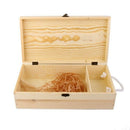 Double Carrier Wooden Box for Wine Bottle Gift Decoration