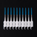 200pcs Double Floss Head Hygiene Dental Plastic Interdental Brush Toothpick