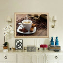 Full Square Diamond Painting Coffee 5D Diy Diamond Diamond Embroidery Rhine S2T7