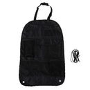 Car Auto Vehicle Seat Back Organizer Storage Bag Multi Pocket Holder Black