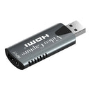 Video Capture Cards HDMI to USB 1080p USB2.0 Record for Live Broadcast Stream