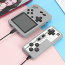 Pocket Handheld Game Console Gamepad 500 Video Games Player Gift (Grey) A