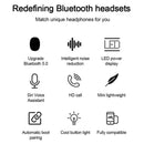 F9-6 TWS Bluetooth Headset TWS Wireless Earphones Sports Earbuds w/Mic