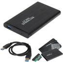 2.5 inch USB3.0  HDD HD Case Tool Mobile Disk Hard Drive Enclosure Case New LXY
