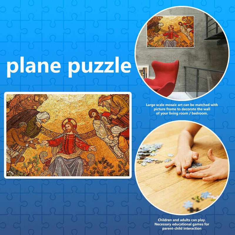 1000pcs Jigsaw Puzzle Art Oil Painting Paper Picture DIY Educational Toys