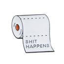 Cute Bathroom Roll Paper Corsage Enamel BroochPin BadgeShirt Lapel CollarPin3 Kw