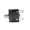 Screw Push Button Circuit Breaker for 12V 24V 50V Volts DC or 120V-240V AC 15A