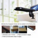 Rotating Computer Arm Rest Pad, Ergonomic Adjustable PC Wrist Rest Extender