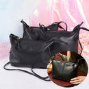 women ladie leathershoulder bag tote purse handbag messenger crossbody satche_3C