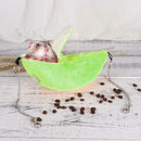 Hamster Banana Shaped Hammock Small Pet Gerbil Rat Mouse Hanging Nest Bed Toys