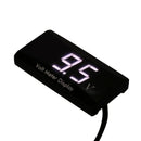 DC 8-16V Digital Display Voltmeter Voltage Volt Meter Panel For 12V Cars Vehicle