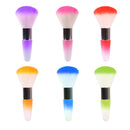 Portable Nail Dust Brush Soft Fiber Cleaning Brush Face Powder Beauty Brush