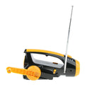Emergency Hand Crank Self Powered Weather Radio with LED Flashlight Camping