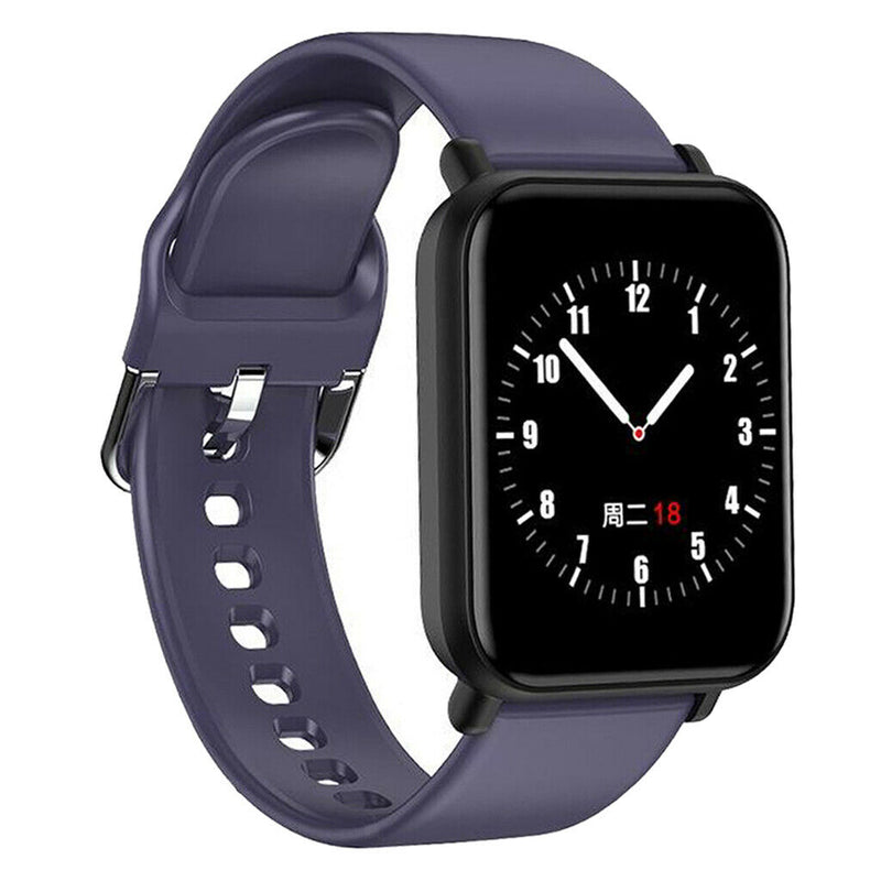R16 Sport Bluetooth 5.0 Pedometer Smartwatch Smart Watch Bracelet blue