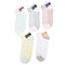 Women Luck English Comfortable Cotton Sock Slippers Short Ankle So- OZ