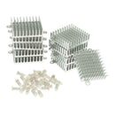 10 Pcs. High Performance Cooling Fin CPU Cooler Made Of Aluminum,