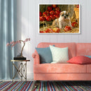 Dog 5D DIY Diamond Painting Full Square Drill Cross Stitch Art Gift (JF170) A