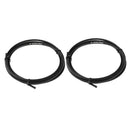 2 Pcs Universal  Shifter Cable Housing Bike Derailleur Cable Hose Kit