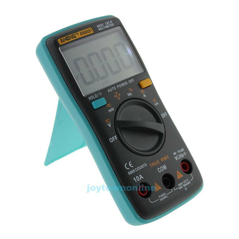 Auto-range Digital LCD Multimeter Backlight AC/DC Ammeter Voltmeter Ohm Tester
