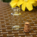 10pcs Mini Small Tiny Clear Cork Stopper Glass Bottles Vials Jars Wholesale ChZJ