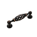 Metal Bird Cage Cabinet Door Pull Knobs Cupboard Drawer Handles 120X30mm A