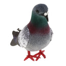 12pcs Doves Realistic Feathered Artificial Craft Birds Garden Yard Lawn Decor