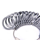 Plastic Finger Ring Sizer Tool Jewelry Measure Gauge Equipment US Size 3-13 FT