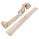 Violin Neck with Maple Wood Fingerboard Accessory Kit for 4/4 Violin