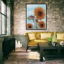 5D DIY Special Shaped Diamond Painting Sunflower Cross Stitch Mosaic Kits