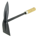 Wooden Handle Metal Hand Garden Tool Digging Hoe,black N1A8