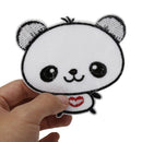 Best Sweet Pandas Embroidery Cloth Iron On Patch Sew Motif Applique Tools