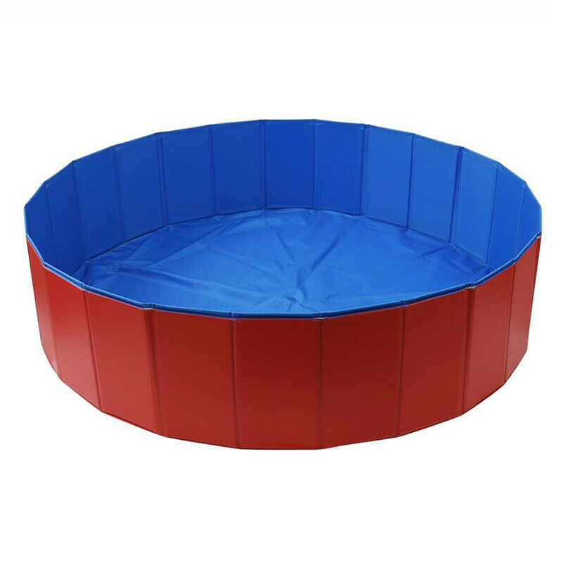 Foldable Pet Swimming Pool Bathing Tub Bathtub Dog Cats Washer in Safe PVC