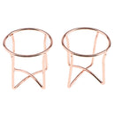 Pack of 2pcs Sponge Makeup Blender Holder, Cosmetics Blending Powder Puff Holder