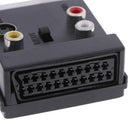 21Pin SCART to 3RCA S-Video Audio Video Adapter Cable Connector Plug Converte OZ