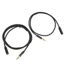 2x Headphone Extension Cable 3.5mm Jack Male to Female Aux Cable