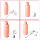 18pcs Travel Bottles Makeup Cosmetic Toiletries Liquid Containers Leak Proof