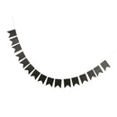 Wooden Chalkboard Pennant Flag DIY Banner Garland Decoration Photo Prop
