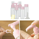 7pcs Plastic Portable Travel Makeup Skin Care Lotion Empty Case Container Bottle