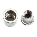 93Pcs Stainless Steel Rivnut Small Countersunk Head Riveted Nuts Insert Nut