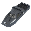 Metal Alloy 1/12 RC Tank Spare Parts Accessories DIY  Car Shell Gray