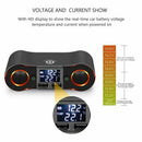 12V 24V Car Charger 80W Dual USB Car Cigarette Lighter Adapter 2 Socket Spl