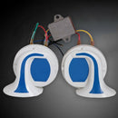 1 Set 12V Loud Car Truck 110DB Dual-tone Snail Electric Air Horn Universal
